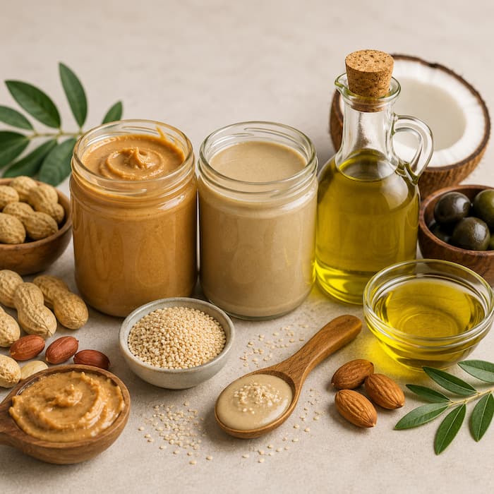 ارزش غذایی کره بادام‌زمینی و ارده