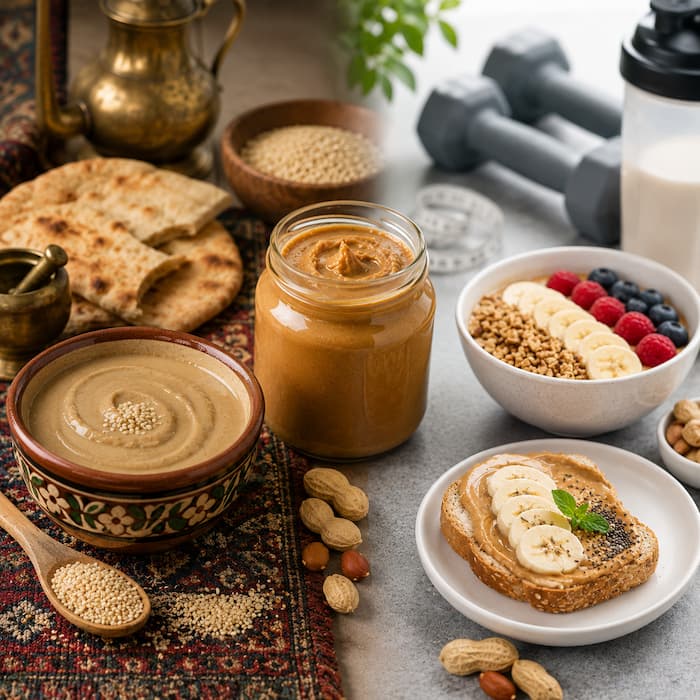 جایگاه ارده و کره بادام‌زمینی در تغذیه