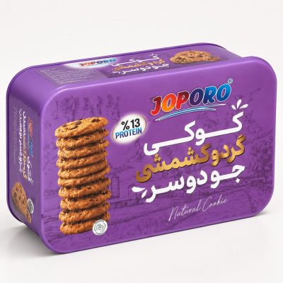 کوکی کشمش و گردو