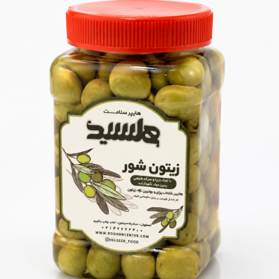 زیتون شور با هسته